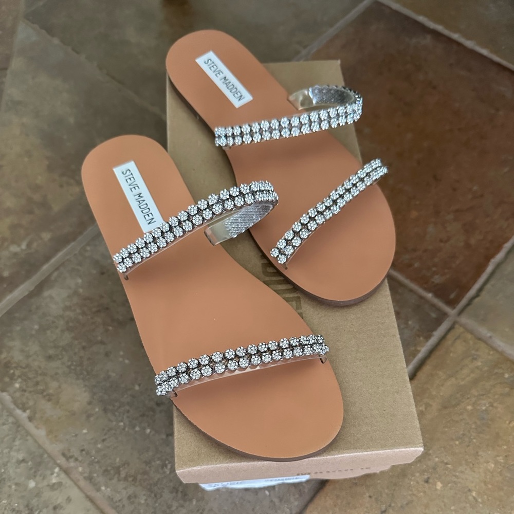 Steve madden Felicia Clear Sandal